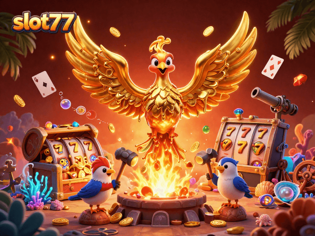 Menangkan slot777 dengan grafis memukau dalam ilustrasi kasino yang kaya warna dan detail.