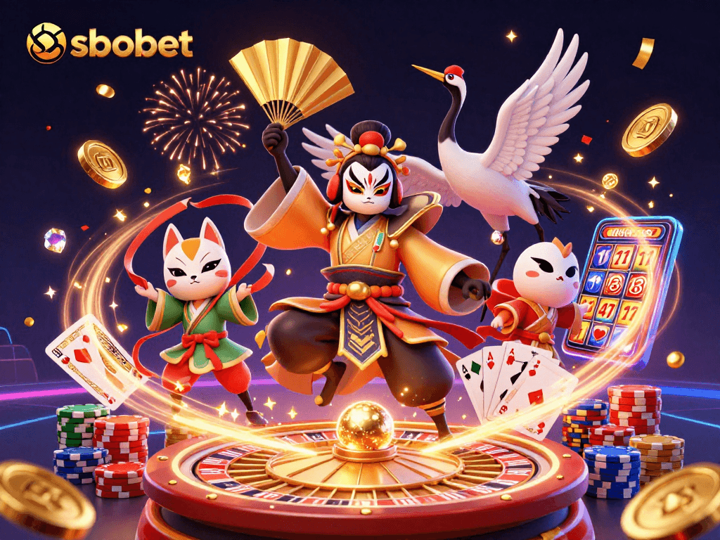 Engage with sbobet for thrilling gaming adventures featuring kabuki warriors and casino excitement.