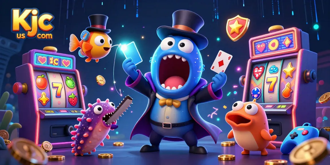 Engage thrillingly with Kjc us com through gaming adventures in vibrant 3D illustrations.