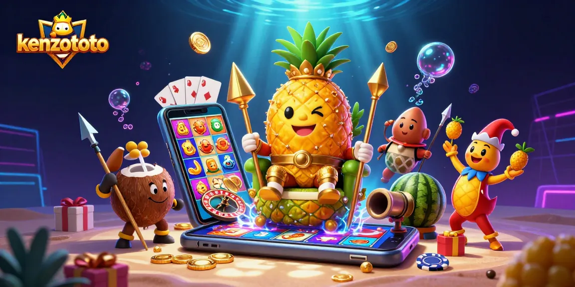 Experience thrilling gaming with kenzototo as the golden pineapple king rules the vibrant casino scene!