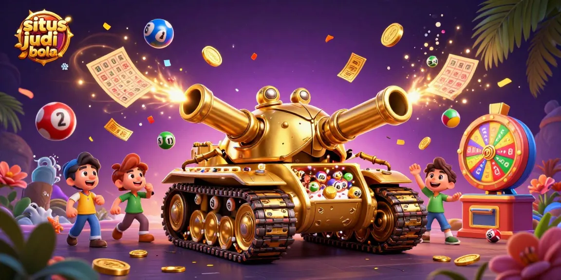 Experience thrilling action at situs judi bola with a vibrant 3D casino scene full of excitement.