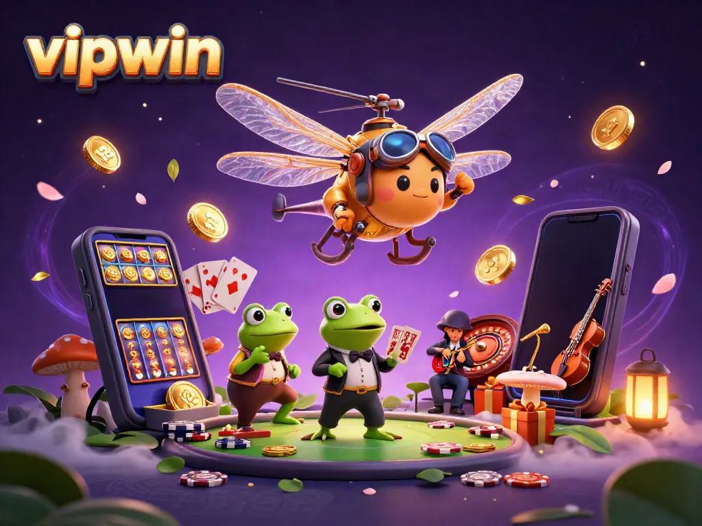 Experience the thrill at the vipwin casino with dynamic gambling action in an enchanting setting.