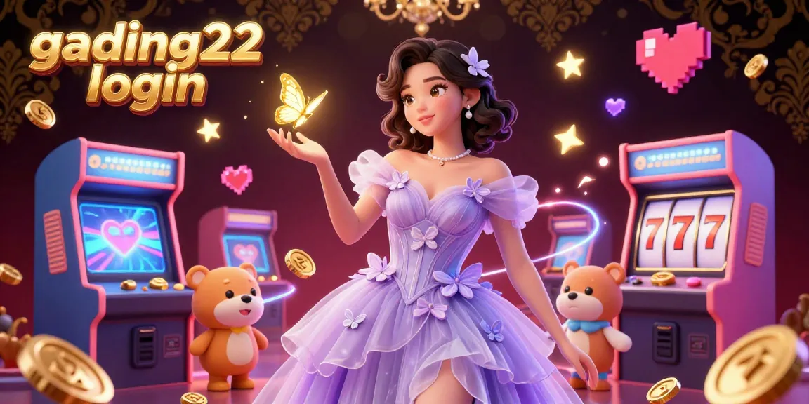 Engage with gading22 login in an exciting casino scene filled with vibrant characters and dynamic game elements.