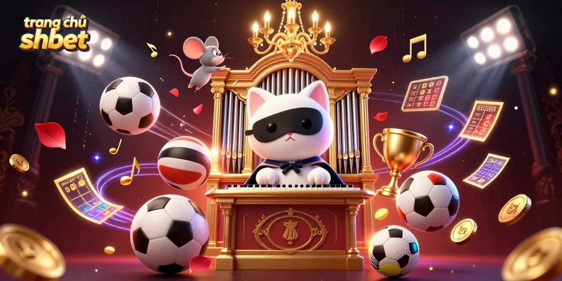 Experience excitement at trang chủ shbet with a vibrant, action-packed casino illustration featuring unique characters and elements.