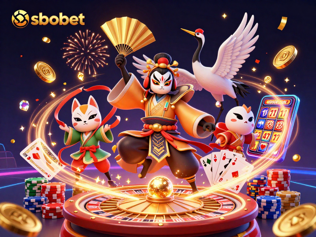 Engage with sbobet for thrilling gaming adventures featuring kabuki warriors and casino excitement.