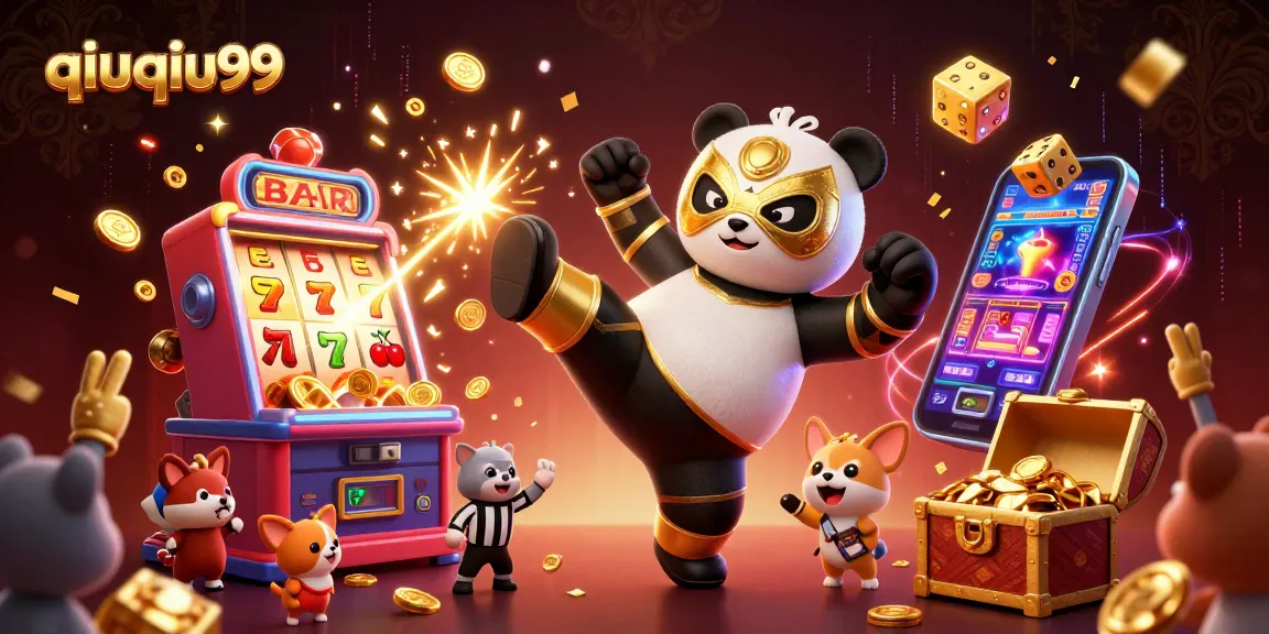 Engage in thrilling gaming at qiuqiu99 with vibrant characters, dynamic action, and casino excitement.
