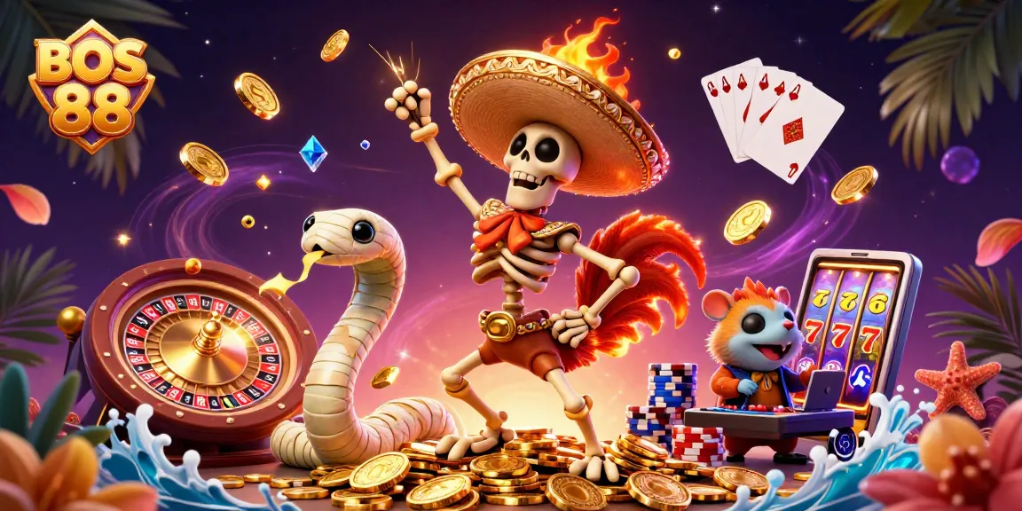 Menangkan jackpot di BOS 88 dengan permainan slot yang seru dan variatif.