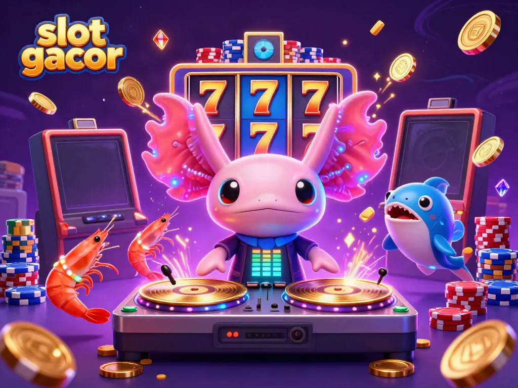 Slot gacor menawarkan pengalaman bermain slot dengan ilustrasi karakter 3D lucu dan penuh warna.