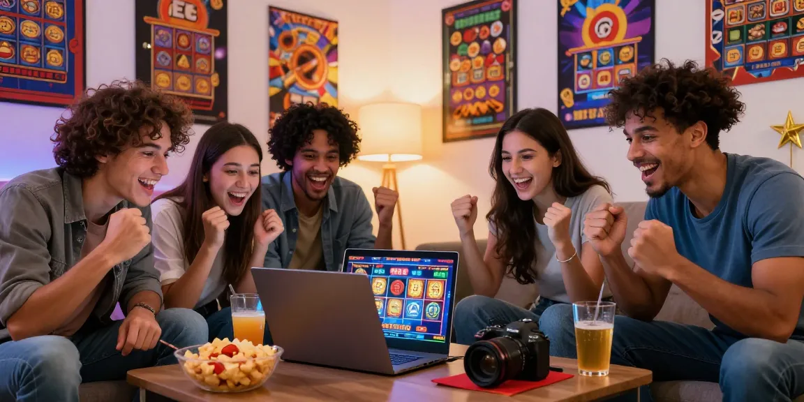 Permainan slot online dalam suasana hangat bersama teman-teman.