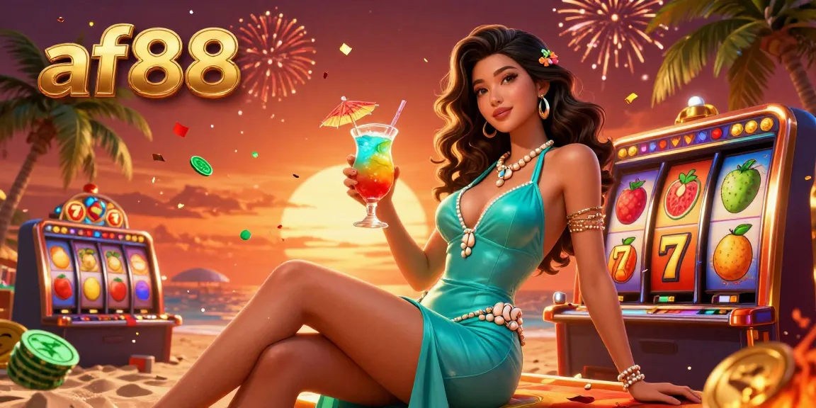 Spin the reels of af88 with dazzling visuals of fortune and fun at a tropical casino resort.