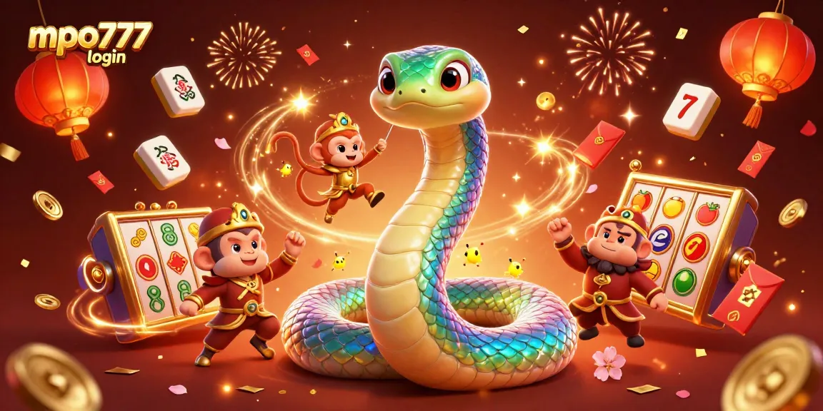 Engage with mpo777 login and discover exciting slots in this vibrant gambling scene with animated characters.
