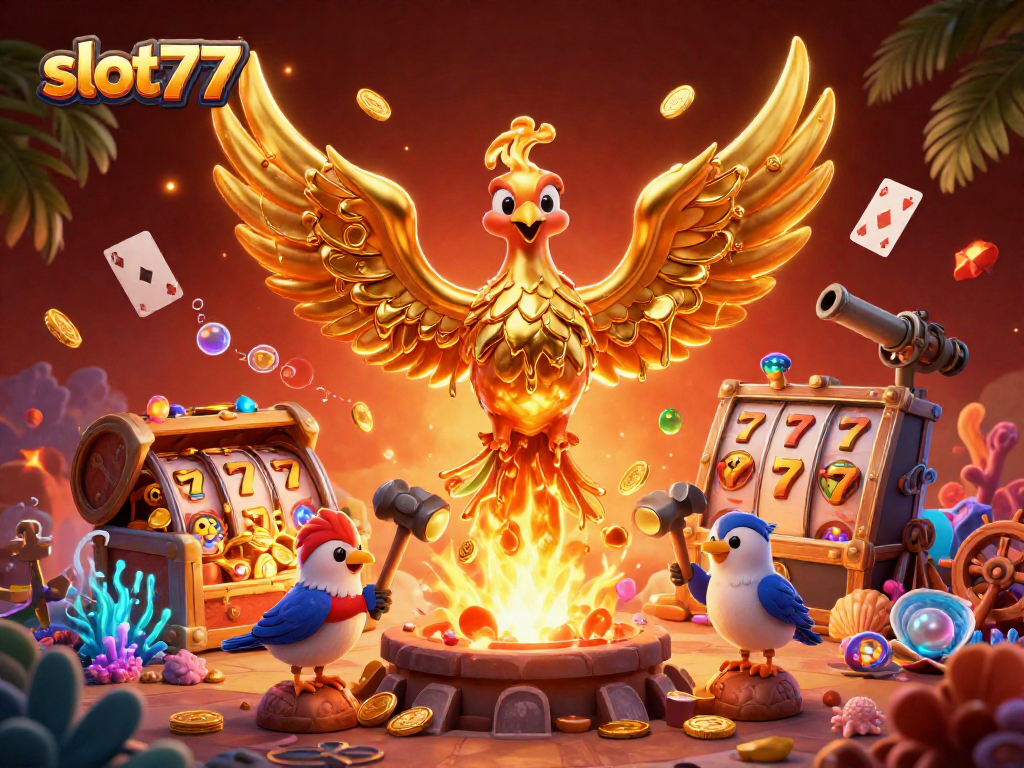 Menangkan slot777 dengan grafis memukau dalam ilustrasi kasino yang kaya warna dan detail.