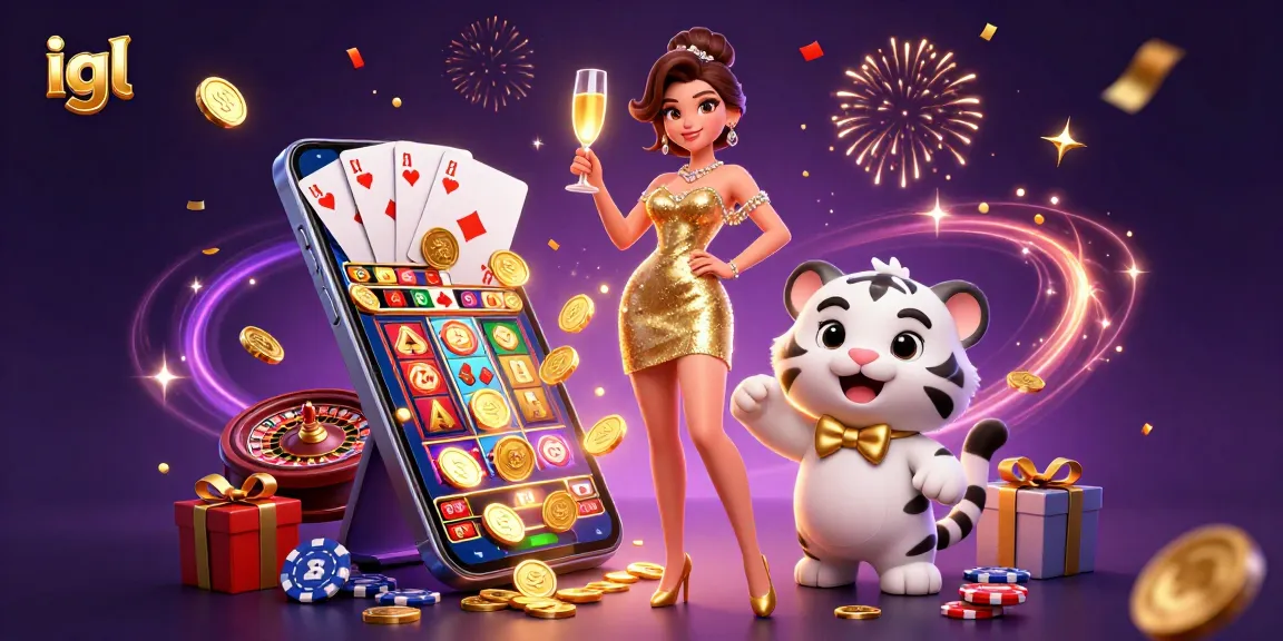 Experience the thrill of igl with a glamorous casino scene filled with poker chips and dynamic slot games.