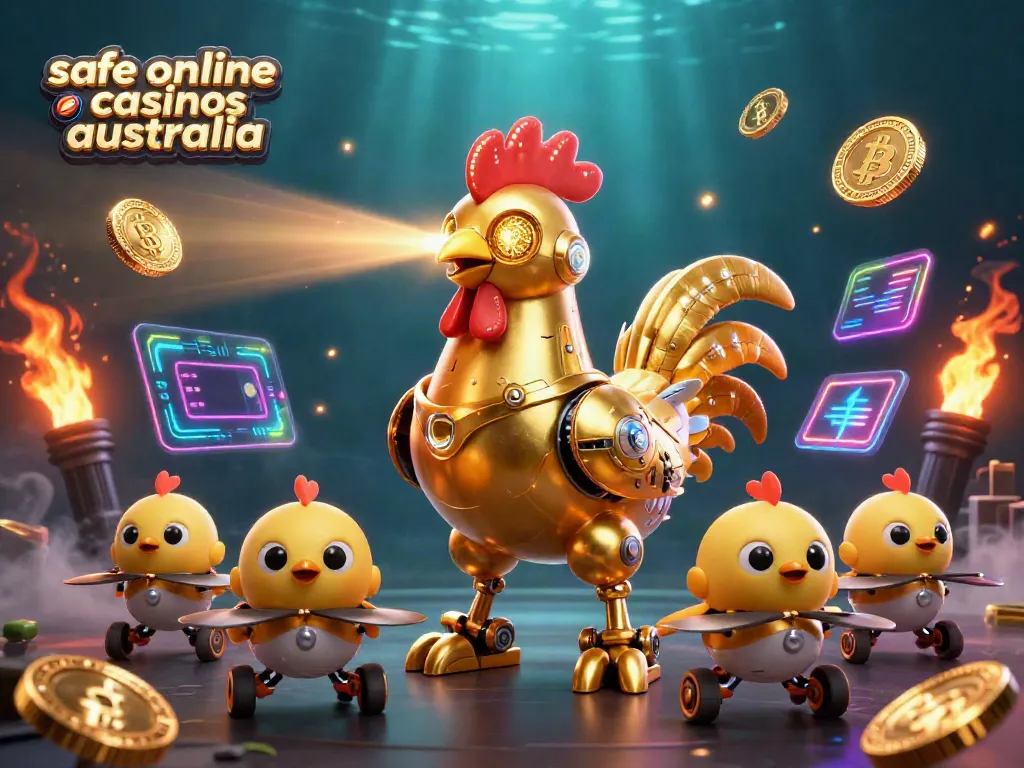 Engage with safe online casinos Australia through dynamic gaming visuals featuring vibrant characters.