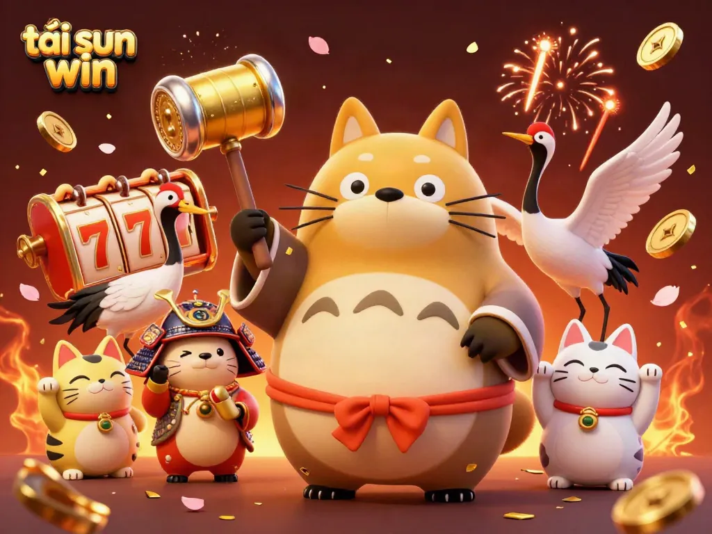 Experience fun and excitement with tải sun win gaming elements like lucky 7s and vibrant characters.