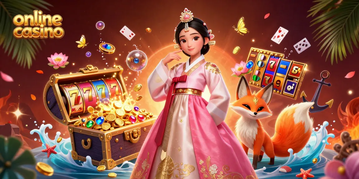 Experience the excitement of playing at an online casino with stunning visuals of games and characters.