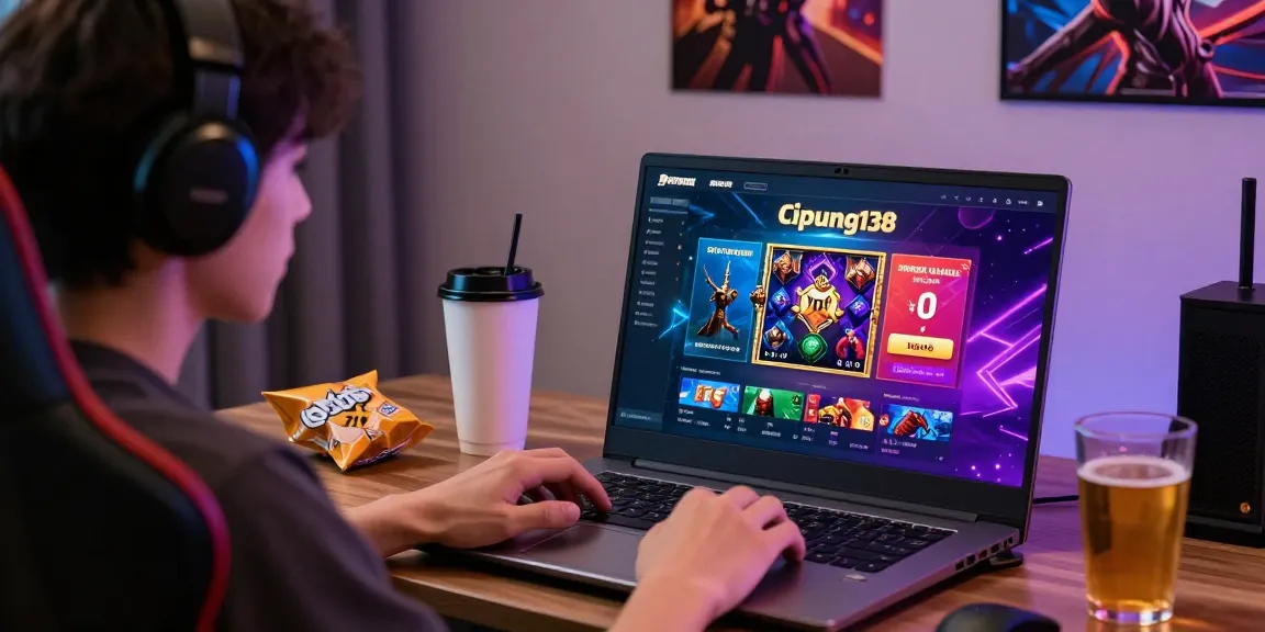 Pemain menikmati pengalaman bermain di Cipung138 dengan tampilan slot gacor yang menyenangkan.