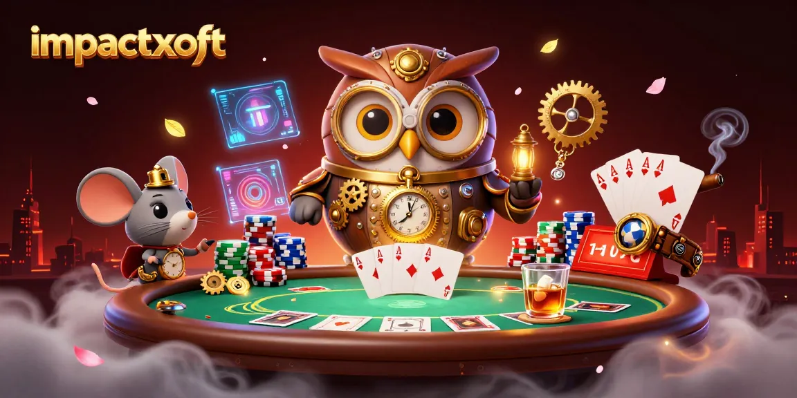 Experience thrilling gameplay at impactxoft with vibrant casino visuals and dynamic characters.