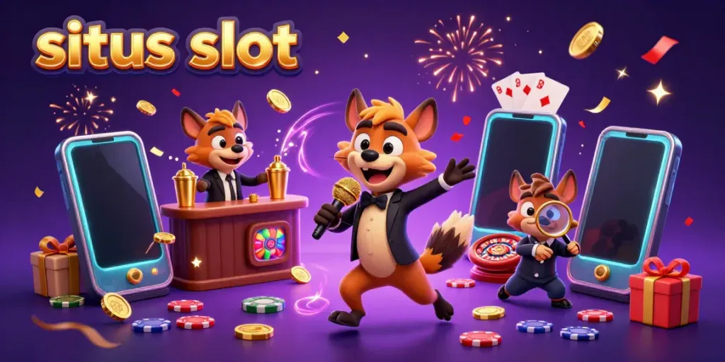 Makna slot situs slot dengan hewan hyena dalam kasino komedi menyiapkan permainan slot seru.