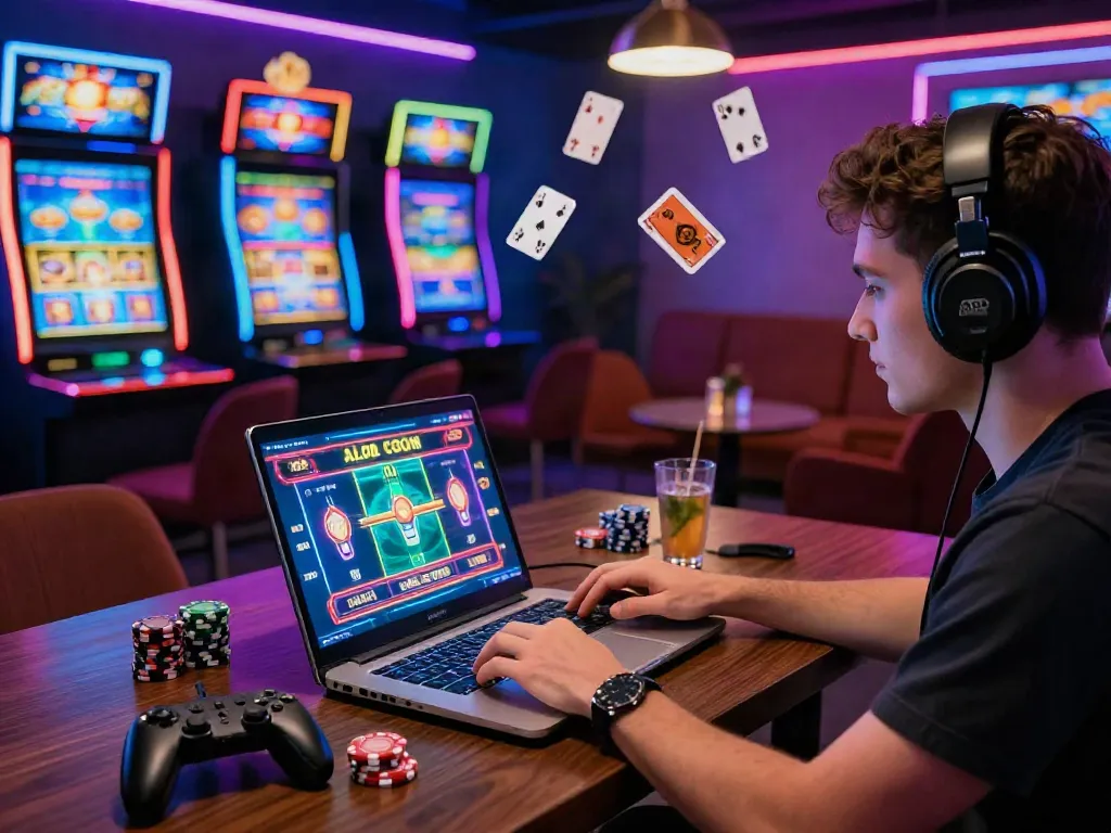 Exciting online gaming environment featuring ALO8 COM with vibrant graphics and immersive experiences.