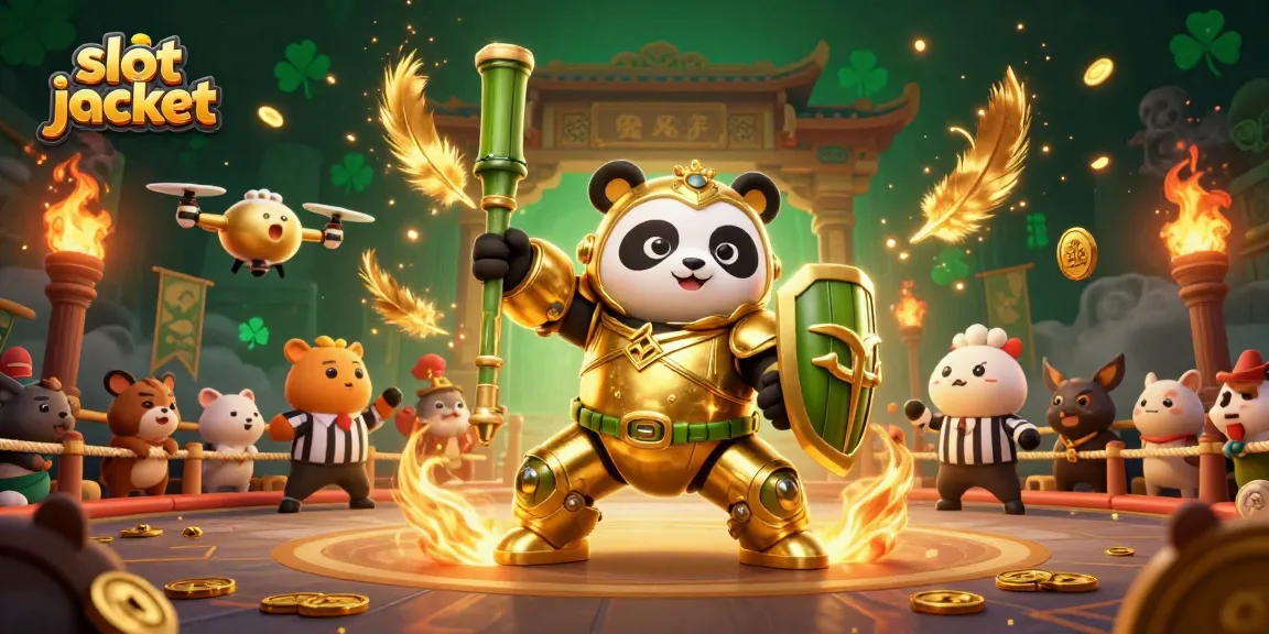 Menangkan slot jackpot dengan ilustrasi menarik yang menggambarkan keterampilan luar biasa dan fitur permainan kasino.