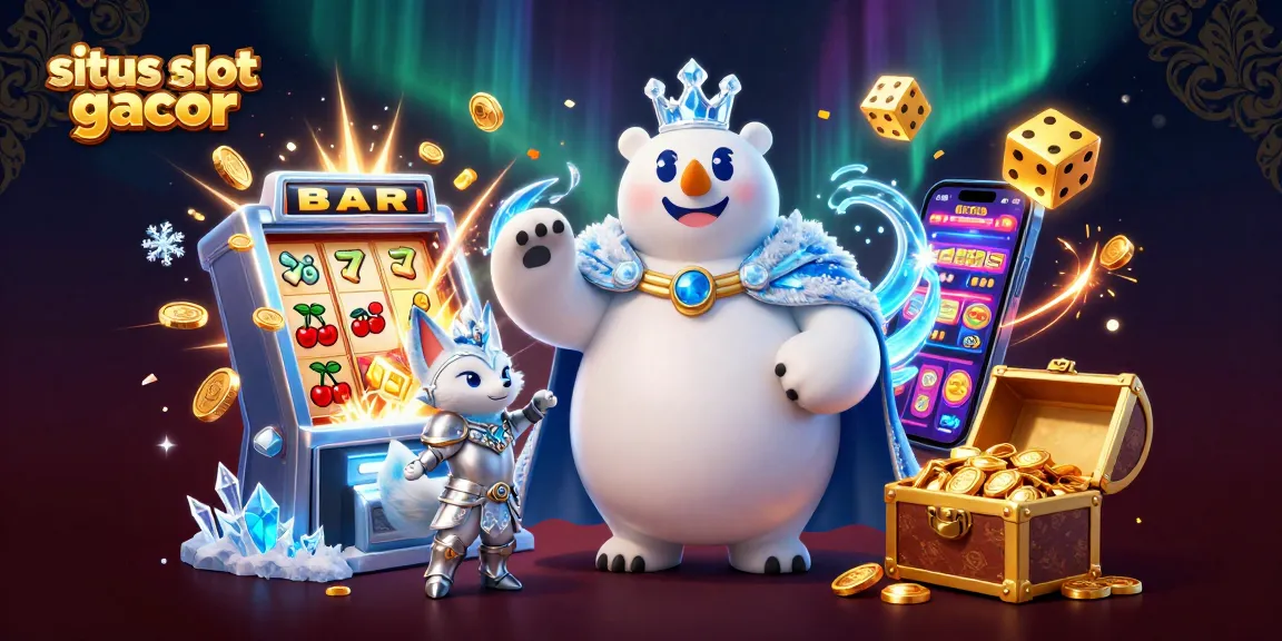 Spin to win at situs slot gacor with vibrant casino themes and winning symbols.