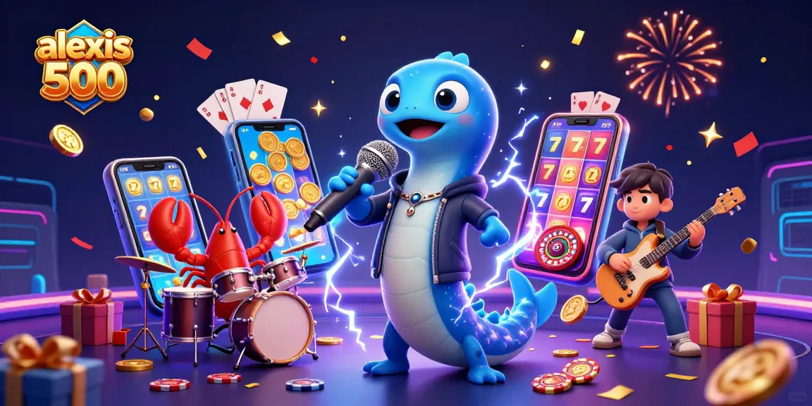 Play exciting games at alexis 500 featuring colorful slot action and dynamic underwater performances.
