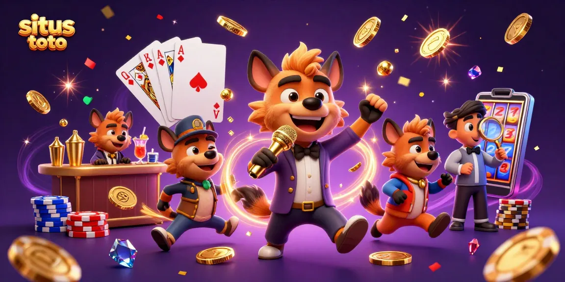 Experience the excitement of situs toto with engaging casino club fun featuring hyenas.