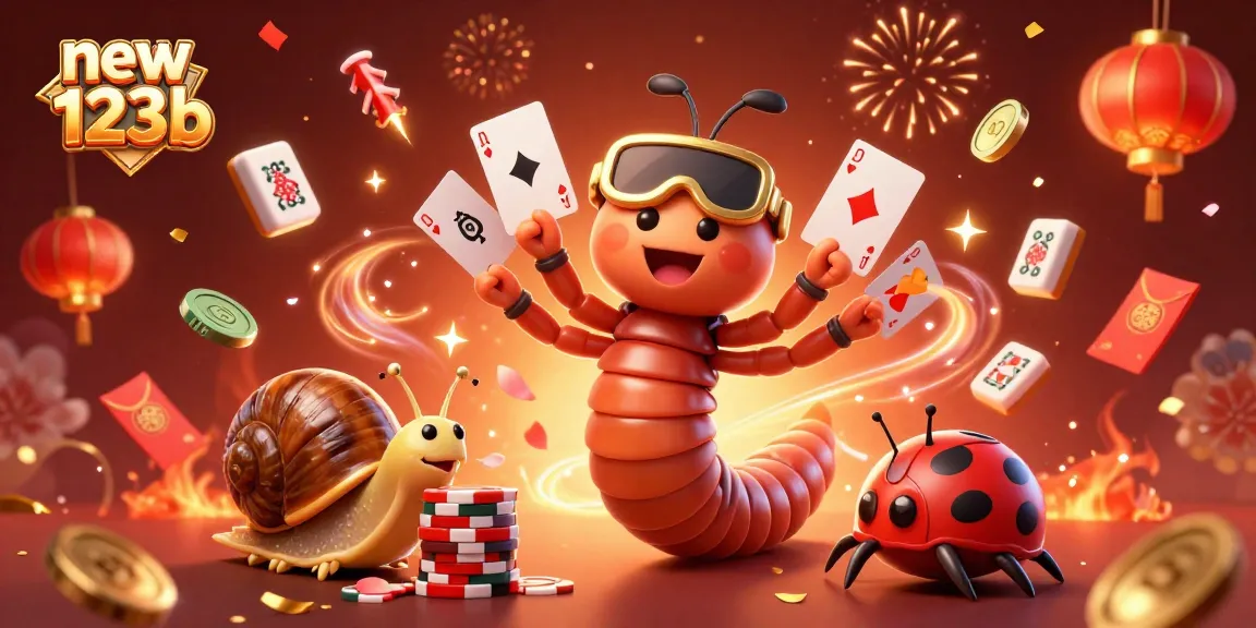 Experience thrilling action with new123b's unforgettable casino atmosphere featuring 3D characters.