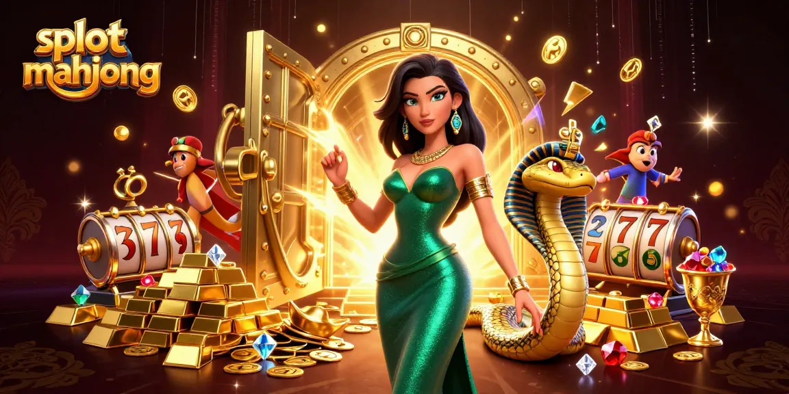 Experience thrilling slot mahjong gameplay with vibrant graphics and captivating characters.