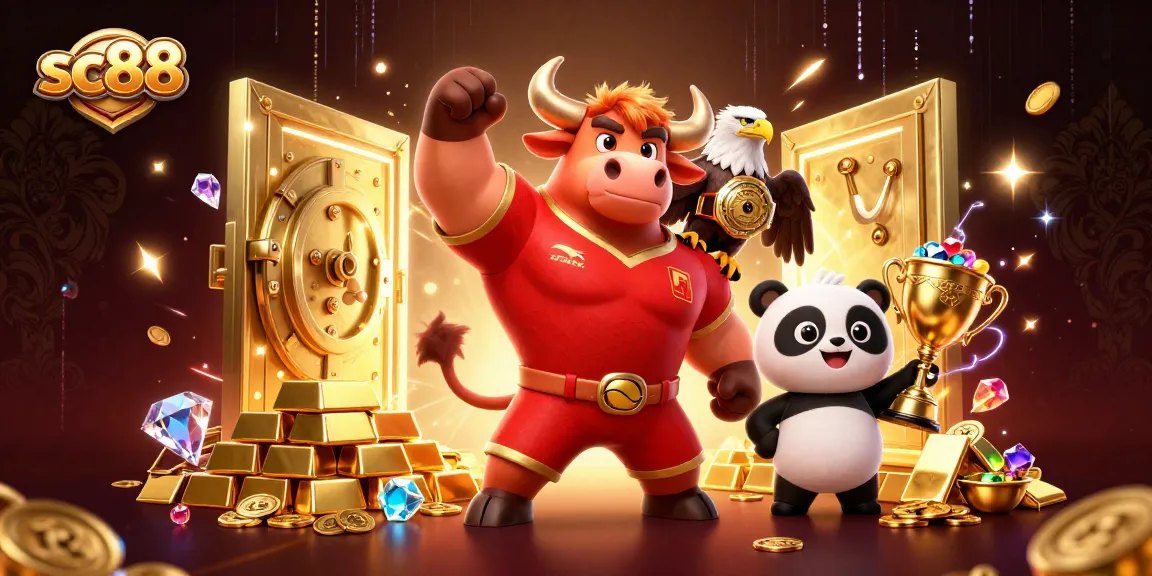 Engage with sc88's thrilling adventures, featuring vibrant characters amidst brilliant casino treasures.